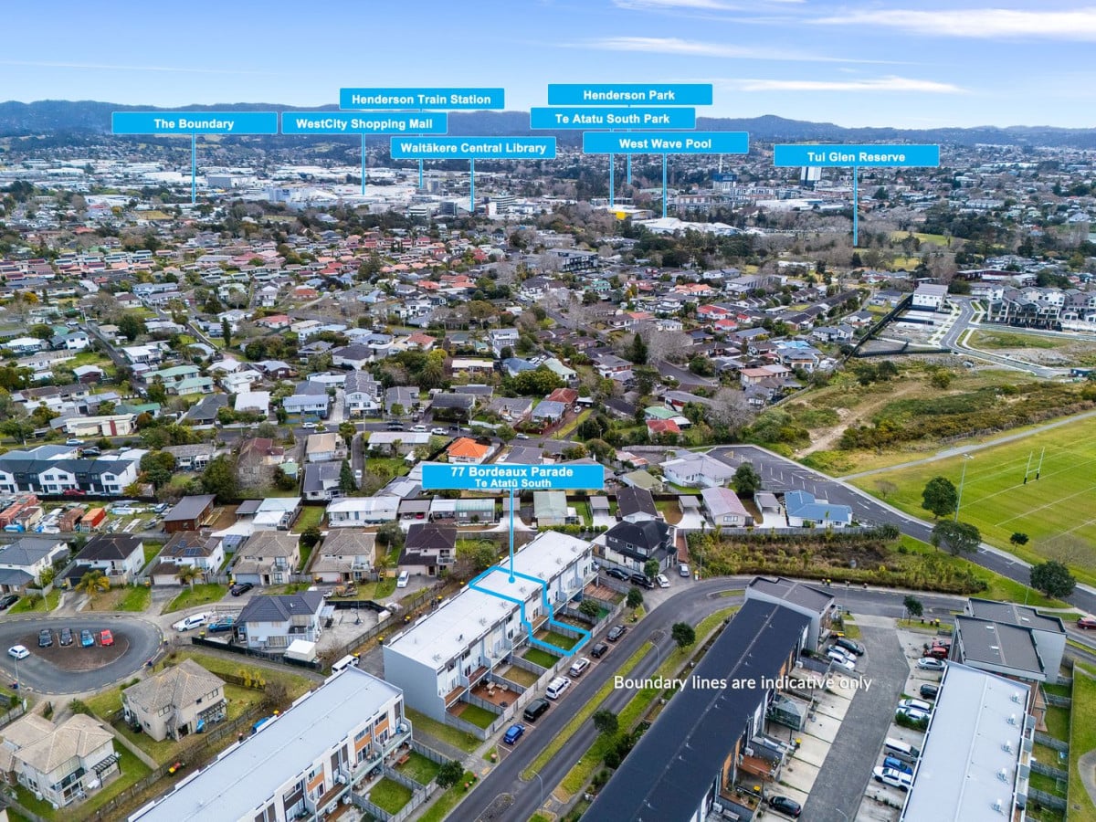 4 beds (2 ensuites) 3.5 baths home with garage, 1 ensuite ground floor, 77 Bordeaux Parade, Te Atatu South, Auckland