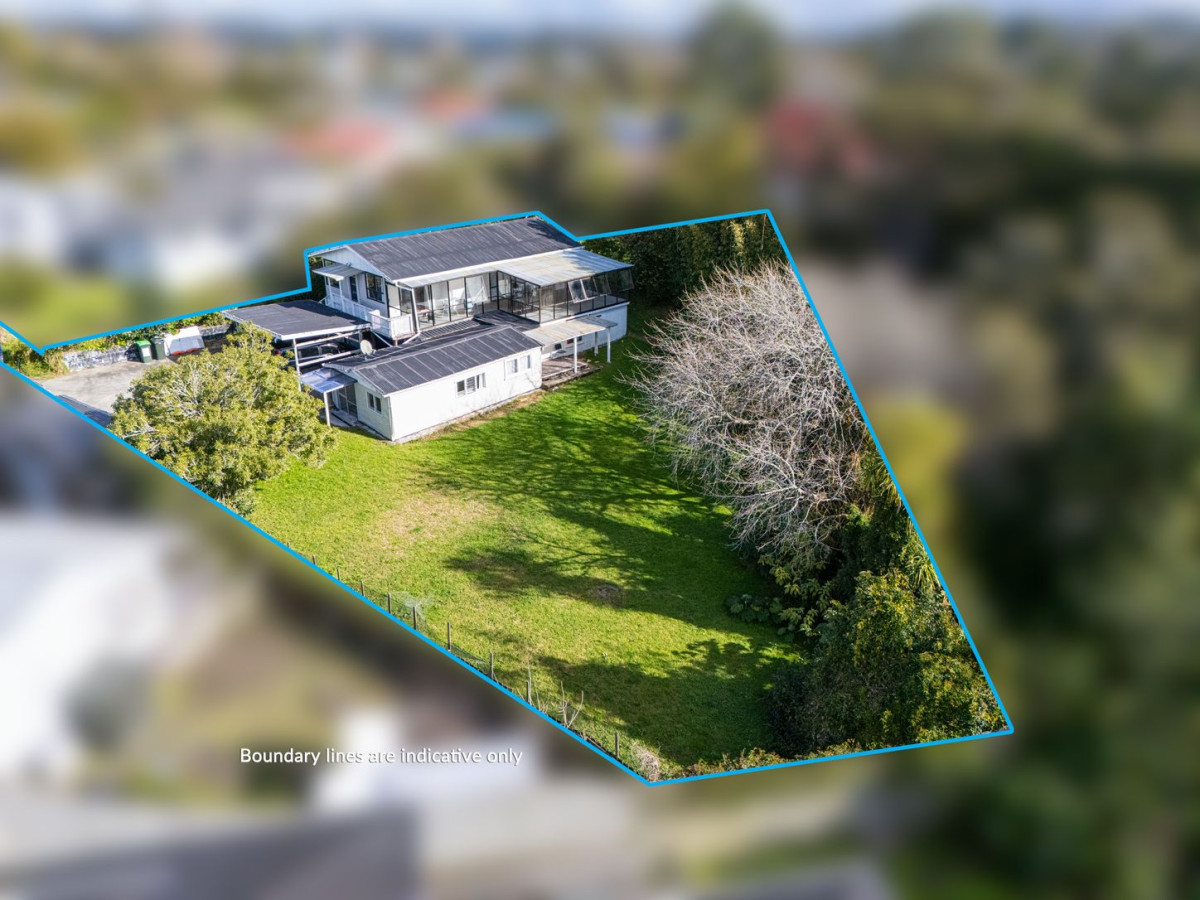 1255m2 section, 6 beds 2 baths house with carport and 3 beds granny downstairs, 35 Nile Road, Kelston, Auckland