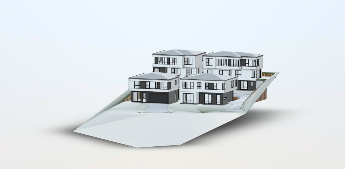 986m2 section with Sea Views, THE VENDOR IS CURRENTLY IN THE PROCESS OF OBTAINING A RESOURCE CONSENT for a four-lot subdivision with two vehicle crossings. 6 Bluff Terrace, Hillsborough, Auckland