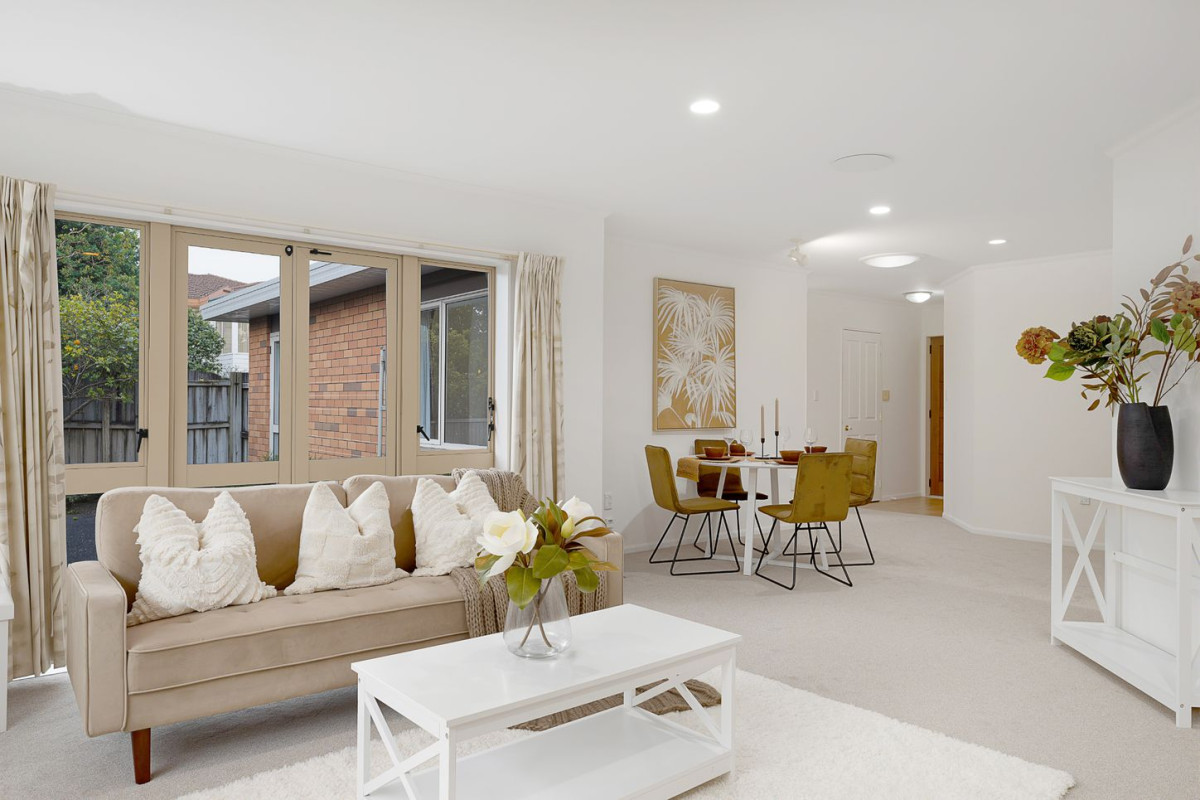 344m2 section, 130m2 Renovated Brick and tile 2 beds + study room (1.9 x 2.6M) 1 bath house with double garage, 17A Tirimoana Road, Te Atatu South, Auckland