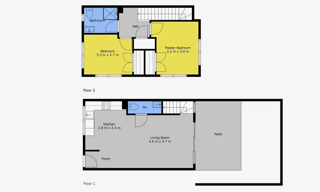 For rent, No Pet, No smoker, 2 beds 1.5 baths townhouse with car park, Available now, 18 Kaititiko Road, Karaka, Auckland