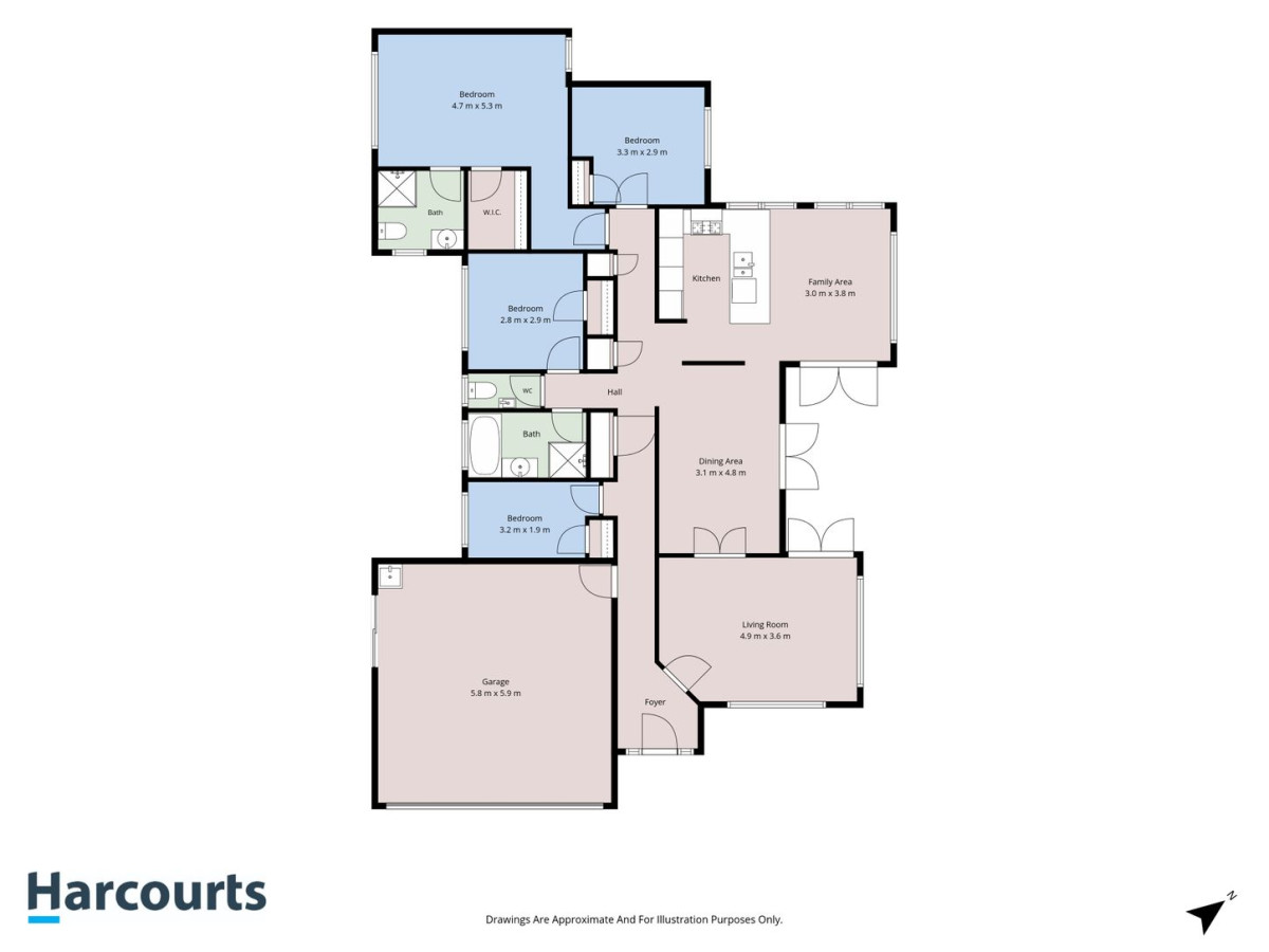 Deceased Estate For Sale After 21 Years, 580m2 section, Brick and tile 4 beds 2 baths house with double garage, 7 Fairford Avenue, Henderson, Auckland
