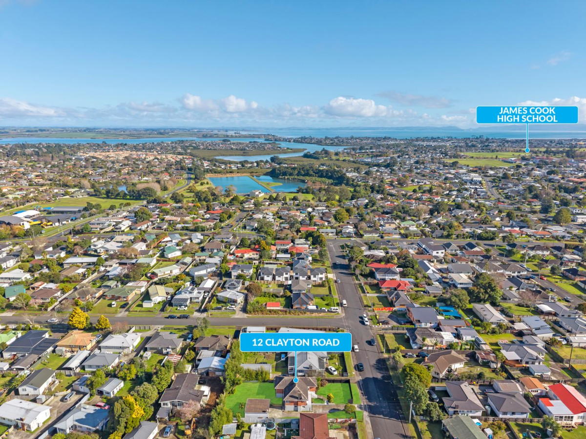 749m2 section, Brick and tile 3 beds 1 bath house with garage, 12 Clayton Road, Manurewa, Auckland