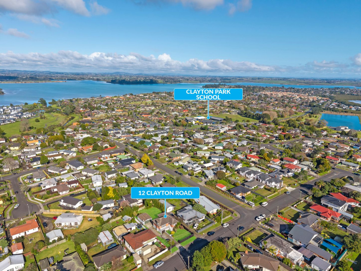 749m2 section, Brick and tile 3 beds 1 bath house with garage, 12 Clayton Road, Manurewa, Auckland