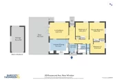 641m2 section, 3 beds 1 bath house with garage, 65 Rosamund Avenue, New Windsor, Auckland