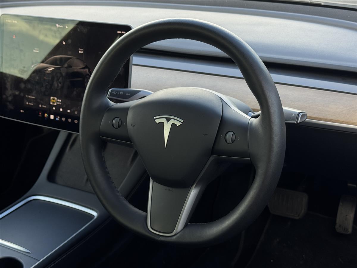 2022 Tesla Model 3 NZ GPS & CCS fast charge Sedan Automatic, Black, 24,000 km