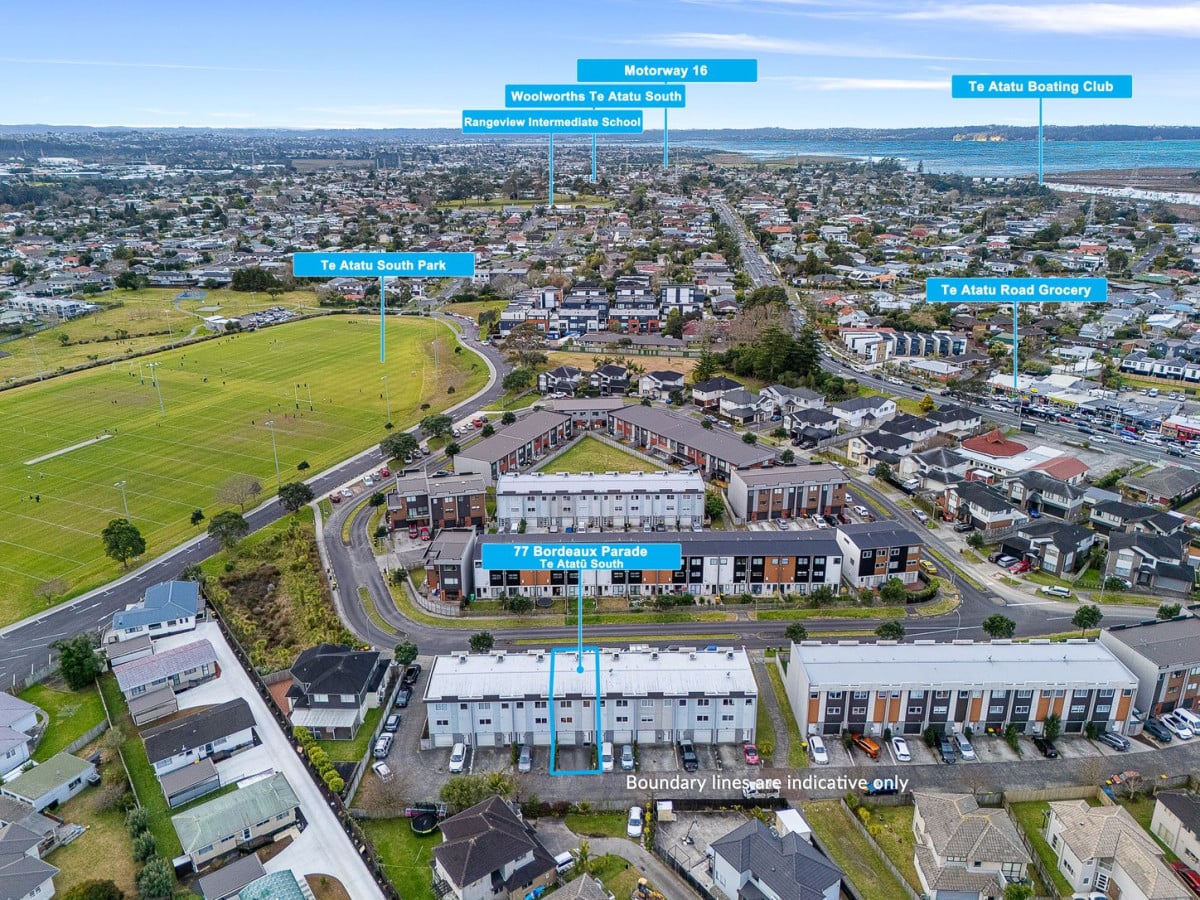 4 beds (2 ensuites) 3.5 baths home with garage, 1 ensuite ground floor, 77 Bordeaux Parade, Te Atatu South, Auckland