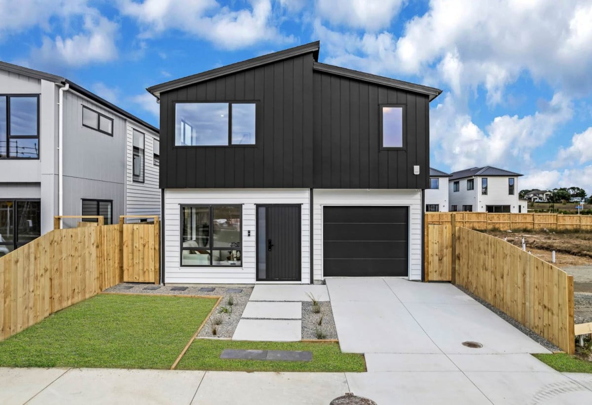Brandnew 5 beds 4.5 baths house with garage, The ground floor features a private wing with a spacious bedroom, separate bathroom, and its own living area. 13 Star Cross Road, Karaka, Auckland