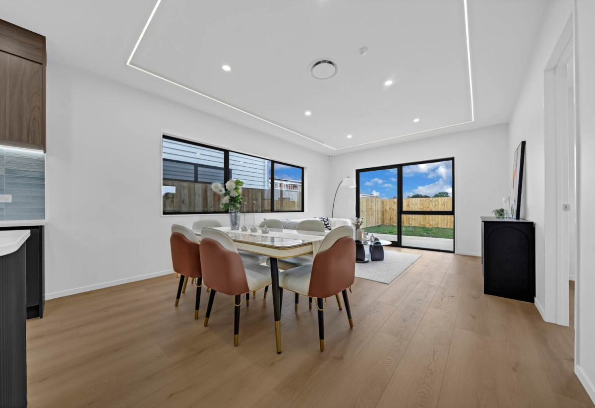 Brandnew 5 beds 4.5 baths house with garage, The ground floor features a private wing with a spacious bedroom, separate bathroom, and its own living area. 13 Star Cross Road, Karaka, Auckland