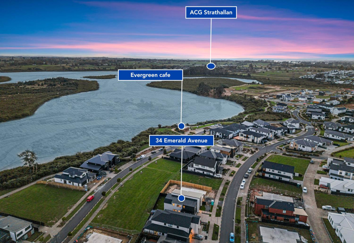 2 kitchens, Brandnew 5 beds 4.5 baths house with double garage and 1 bed granny, 34 Emerald Avenue, Karaka, Auckland