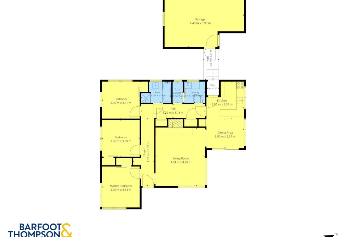 1712m2 section, Brick and tile 3 beds 1 bath house with carport, 155 Great South Road, Drury, Auckland