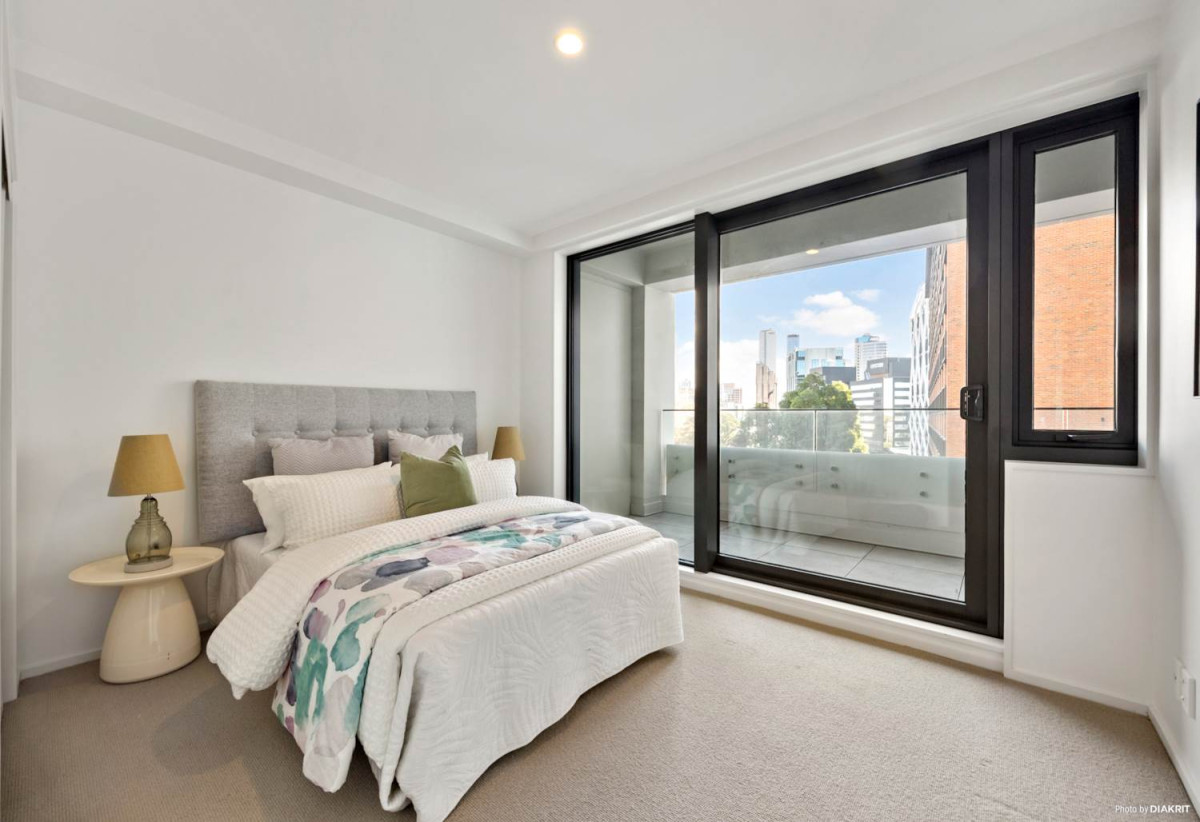 Auckland Girls’ Grammar School zone, 45m2 Freehold 1 bed 1 bath apartment with car park, 5D/14 Waterloo Quadrant, City Centre, Auckland