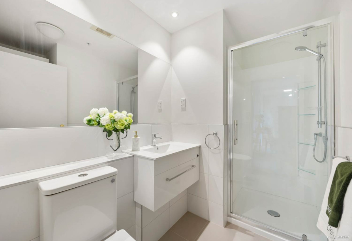 Auckland Girls’ Grammar School zone, 45m2 Freehold 1 bed 1 bath apartment with car park, 5D/14 Waterloo Quadrant, City Centre, Auckland