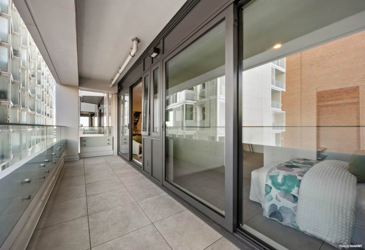 Auckland Girls’ Grammar School zone, 45m2 Freehold 1 bed 1 bath apartment with car park, 5D/14 Waterloo Quadrant, City Centre, Auckland