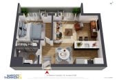 Auckland Girls’ Grammar School zone, 45m2 Freehold 1 bed 1 bath apartment with car park, 5D/14 Waterloo Quadrant, City Centre, Auckland