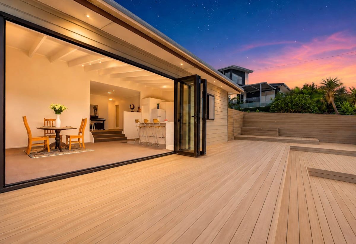 Sea Views, 809m2 section, Affordable 3 beds 2 baths house with standalone double garage, 517 Whangaparoa Road, Stanmore Bay, Auckland