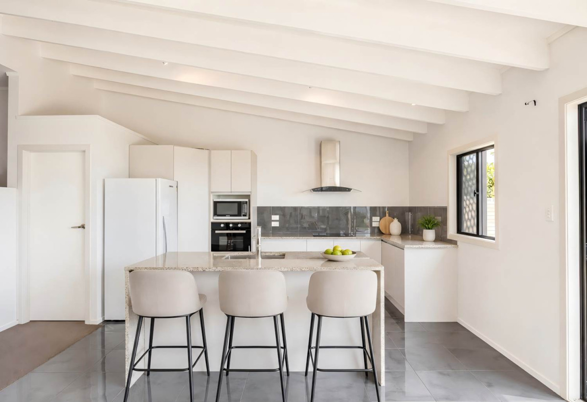 Sea Views, 809m2 section, Affordable 3 beds 2 baths house with standalone double garage, 517 Whangaparoa Road, Stanmore Bay, Auckland