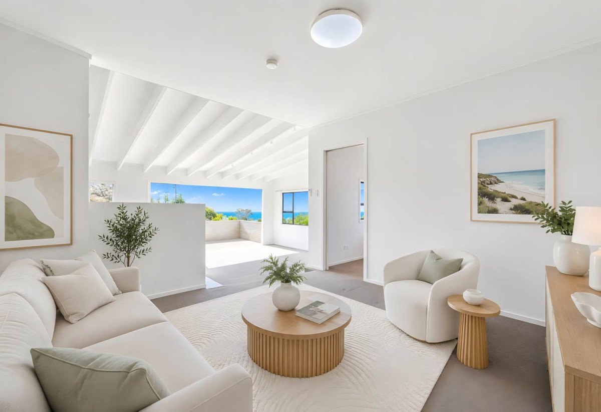 Sea Views, 809m2 section, Affordable 3 beds 2 baths house with standalone double garage, 517 Whangaparoa Road, Stanmore Bay, Auckland