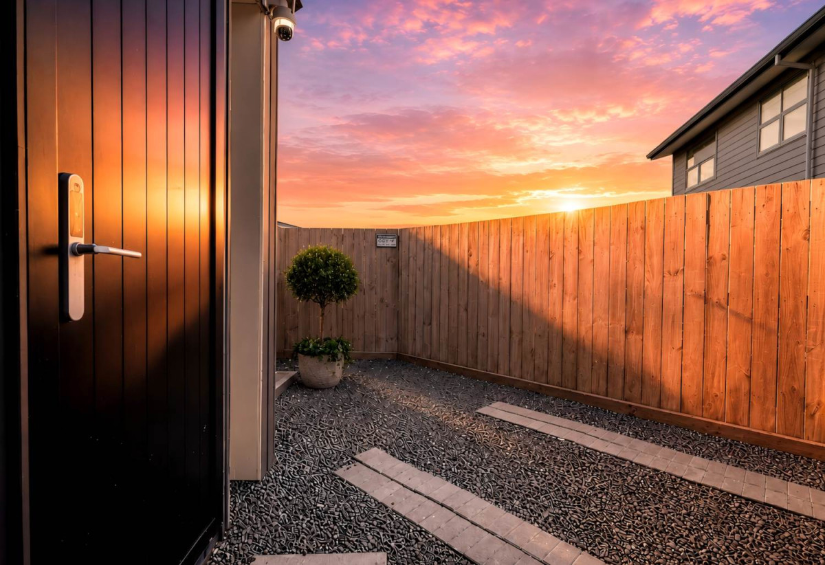 Only $499,000 – End Unit, Parking & Covered Outdoor Living, 1 bed + 1 study room 1 bath townhouse with car park, 40F Friesian Drive, Mangere, Auckland