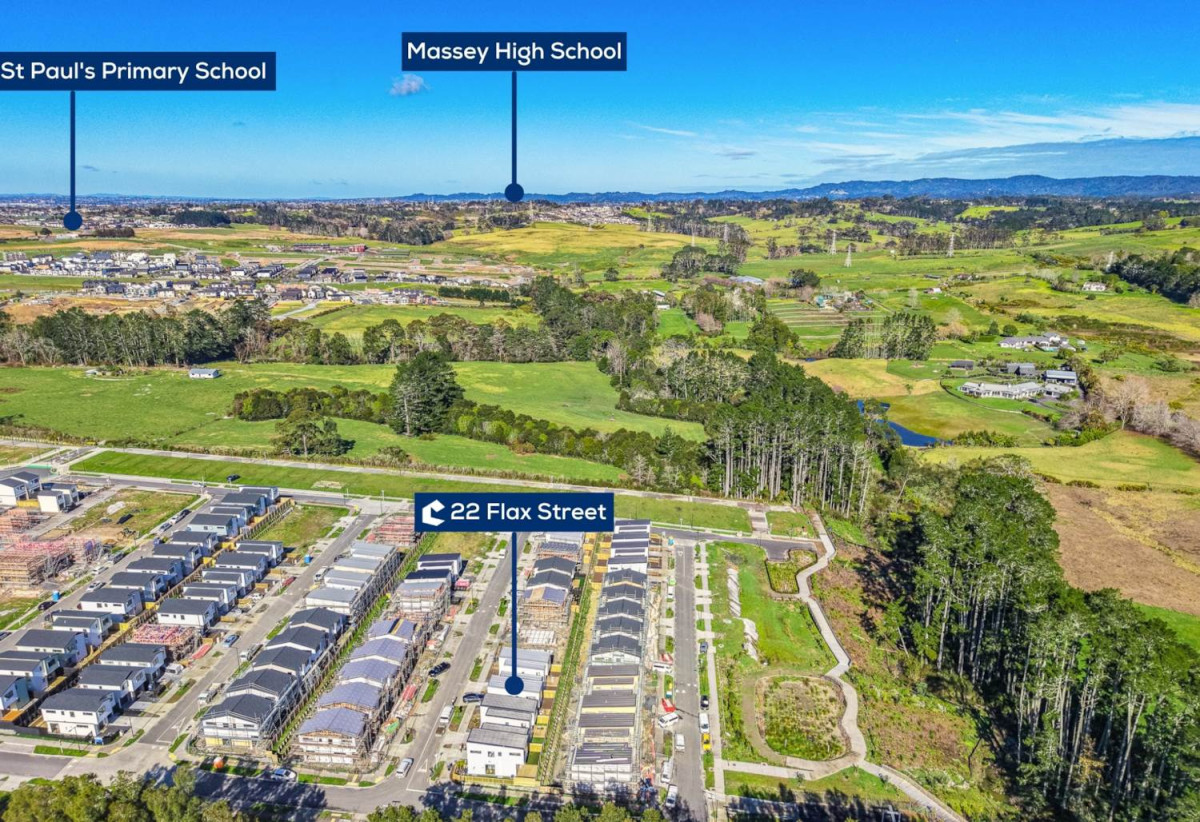 Brandnew standalone 4 beds 2.5 baths house with garage, 22 Flax Street, Westgate, Auckland