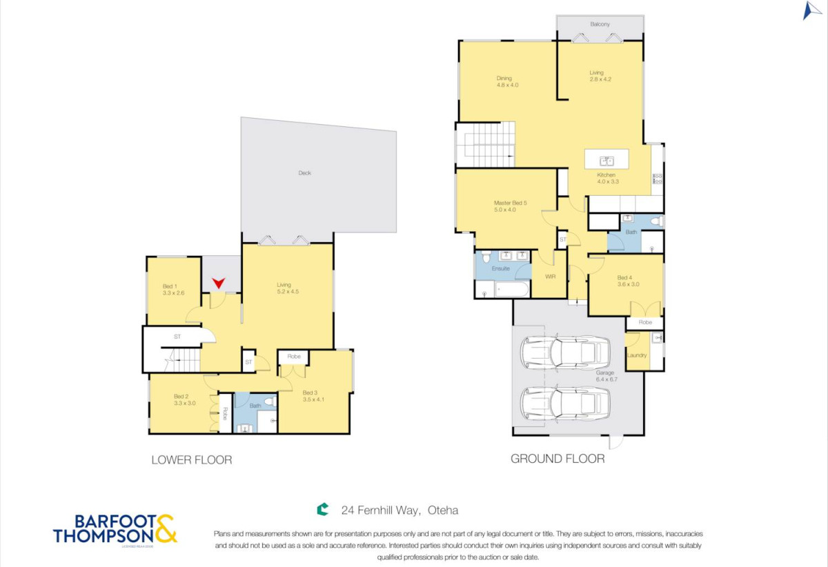 556m2 section, Rangitoto College zone, 5 beds 3 baths house with double garage, 24 Fernhill Way, Pinehill, Auckland