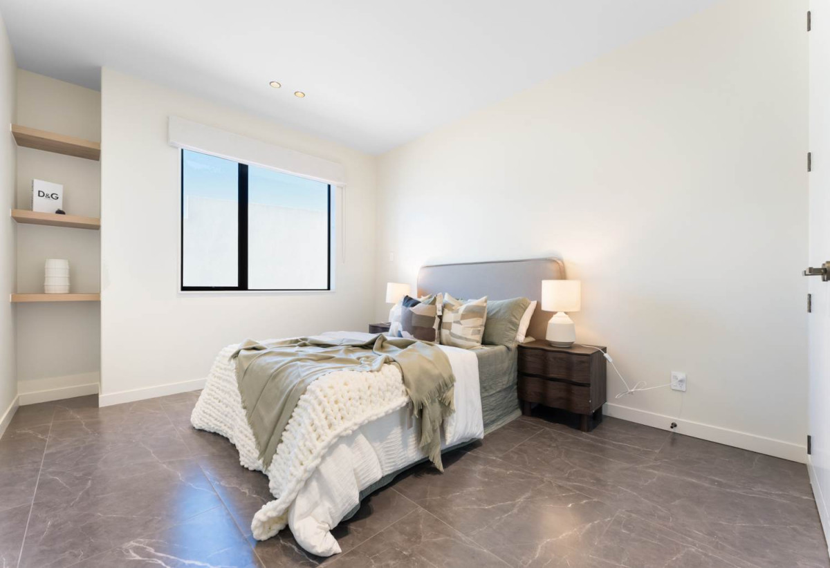 Rangitoto College zone, 502m2 section, 502m2 Floor area, 2 kitchens, 5 beds + 2 office room 4.5 baths house with double garage, Located on the basement level, the private gym is complete with a large mirrored feature wall , 18 Hooten Place, Oteha, Auckland