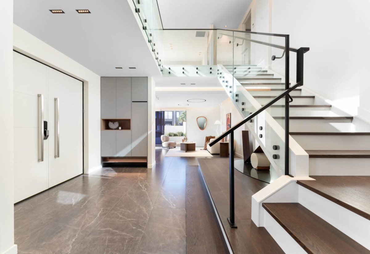 Rangitoto College zone, 502m2 section, 502m2 Floor area, 2 kitchens, 5 beds + 2 office room 4.5 baths house with double garage, Located on the basement level, the private gym is complete with a large mirrored feature wall , 18 Hooten Place, Oteha, Auckland