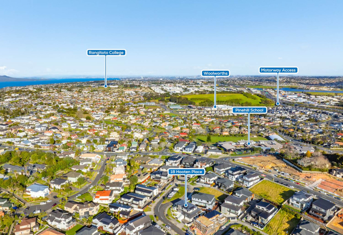Rangitoto College zone, 502m2 section, 502m2 Floor area, 2 kitchens, 5 beds + 2 office room 4.5 baths house with double garage, Located on the basement level, the private gym is complete with a large mirrored feature wall , 18 Hooten Place, Oteha, Auckland