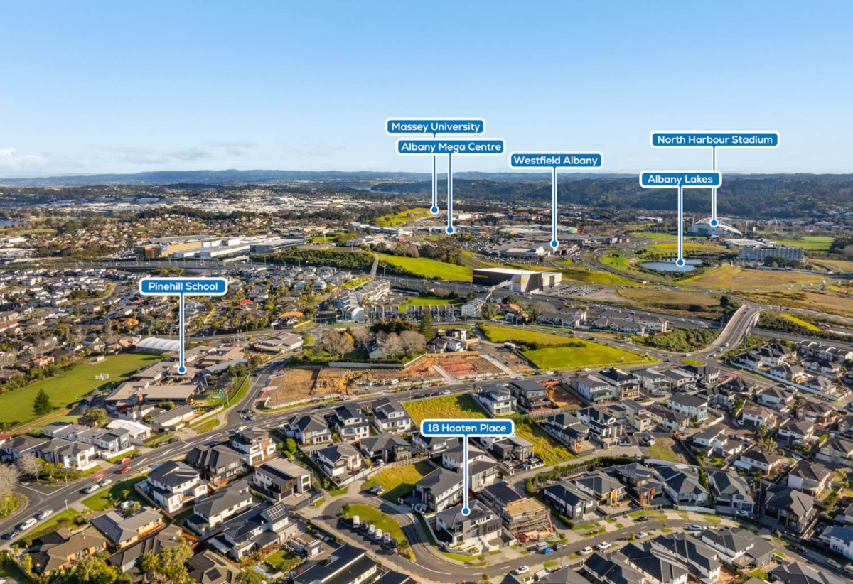 Rangitoto College zone, 502m2 section, 502m2 Floor area, 2 kitchens, 5 beds + 2 office room 4.5 baths house with double garage, Located on the basement level, the private gym is complete with a large mirrored feature wall , 18 Hooten Place, Oteha, Auckland