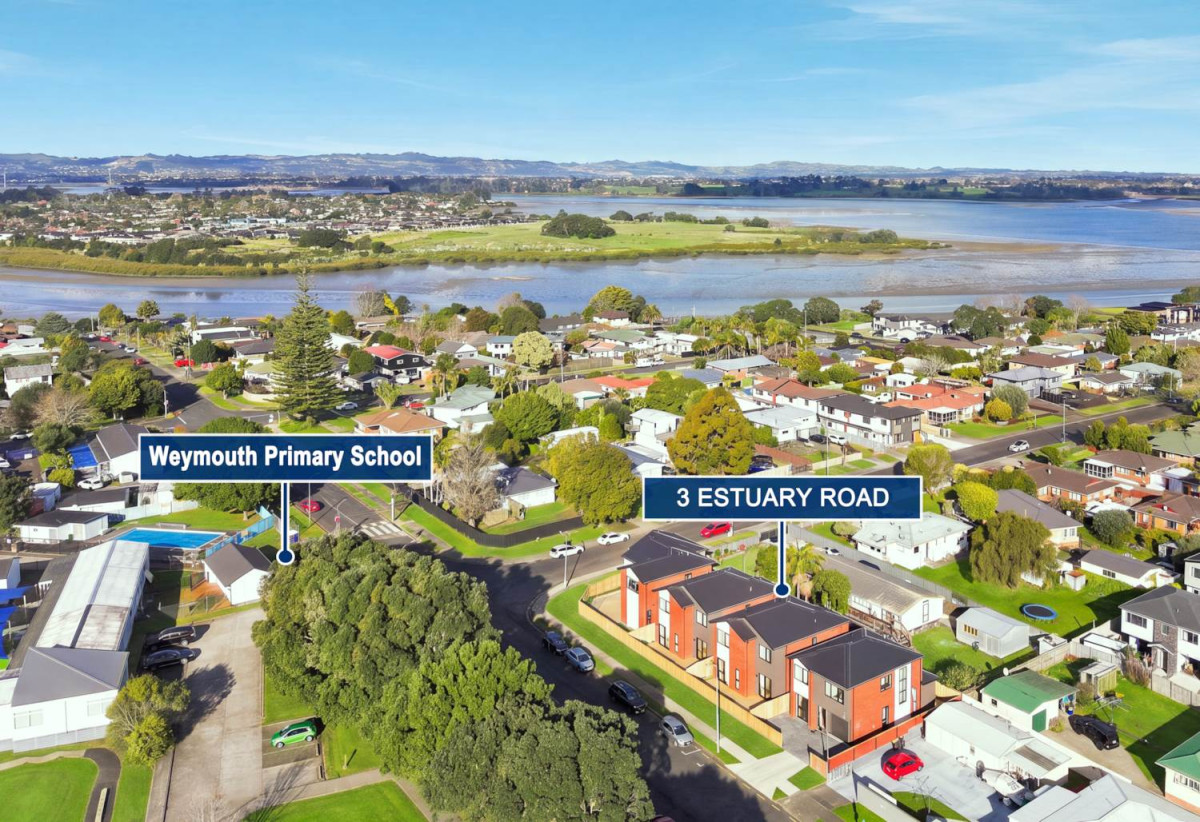 162m2 Brandnew standalone 4 beds 3.5 baths home with garage, 3A Estuary Road, Weymouth, Auckland