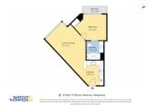 With views of Rangi & The City Skyline, 48m2 1 bed 1 bath apartment, zoned for Westlake Girls’ High School and Takapuna Grammar School, 914/9-17 Byron Avenue, Takapuna, Auckland