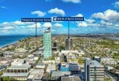 With views of Rangi & The City Skyline, 48m2 1 bed 1 bath apartment, zoned for Westlake Girls’ High School and Takapuna Grammar School, 914/9-17 Byron Avenue, Takapuna, Auckland