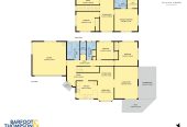 4 beds + study 2 baths house with double garage, 2/12 Solana Court, Botany Downs, Auckland