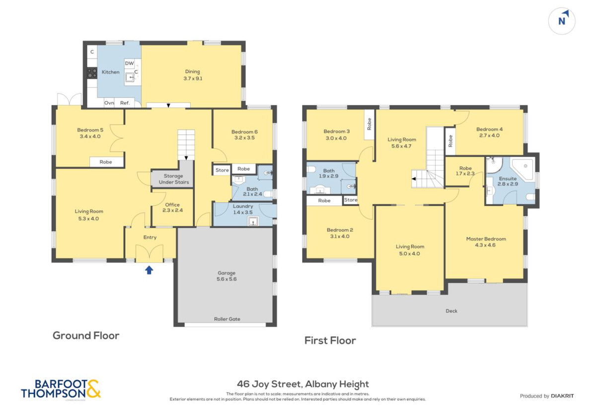 501m2 section, 6 beds 3 baths house with double garage, 46 Joy Street, Albany, Auckland