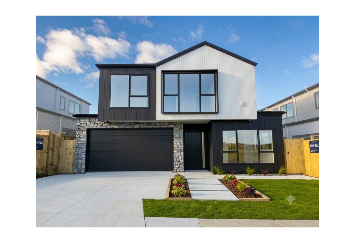 Brandnew 5 beds 4.5 baths house with double garage, Located within easy walking distance to Ormiston Town Centre and Barry Curtis Park, 30 Olga Road, Flat Bush, Auckland