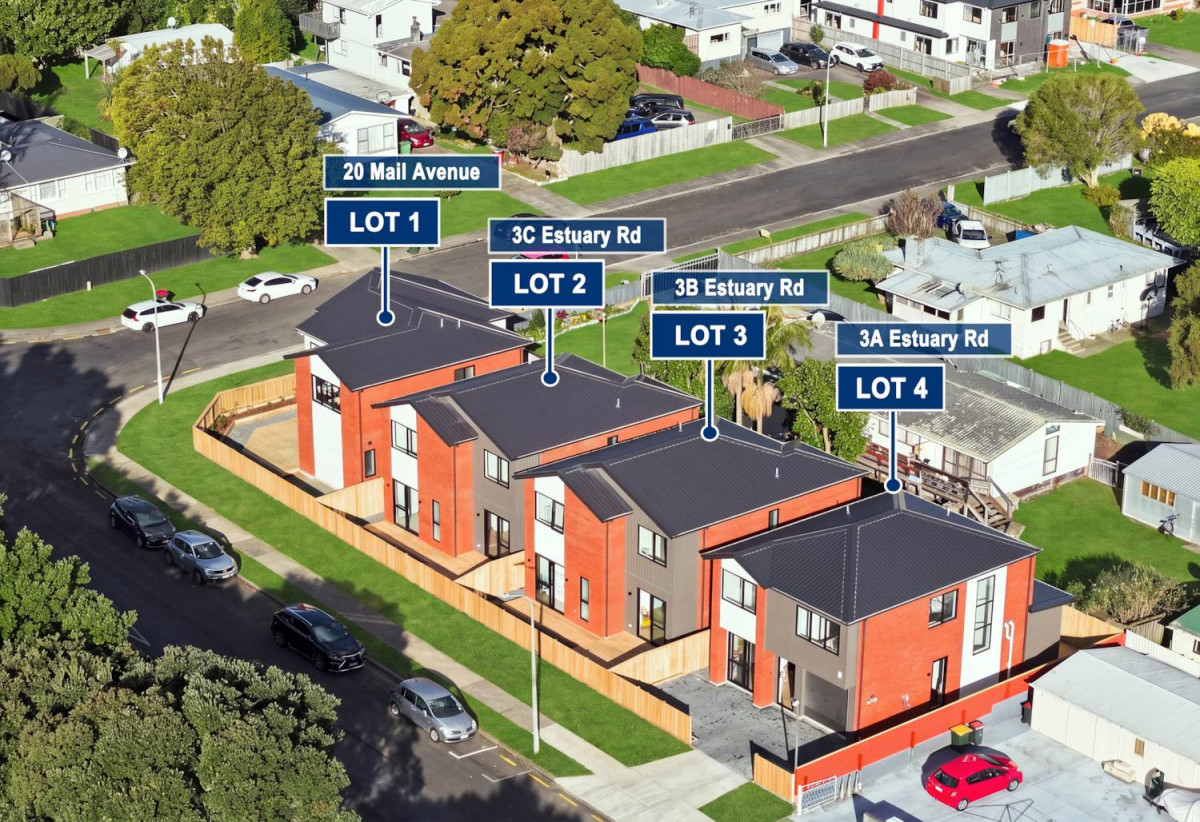 162m2 Brandnew standalone 4 beds 3.5 baths home with garage, 3A Estuary Road, Weymouth, Auckland