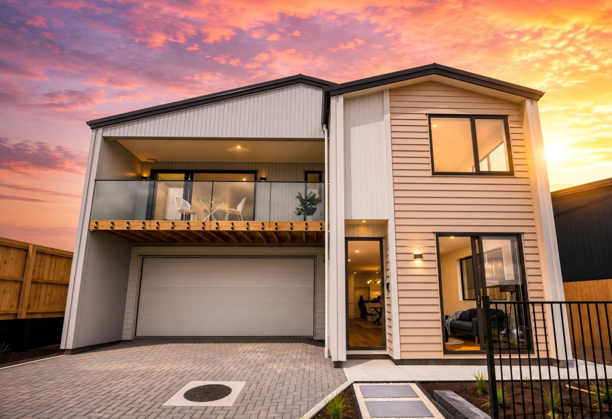 Built by Mars Living Construction and backed by a 10-Year Master Build Guarantee, 227m2 Brandnew 5 beds 3 baths house with double garage on 451m2 section, central air-conditioning, 242B West Hoe Heights, Orewa, Auckland