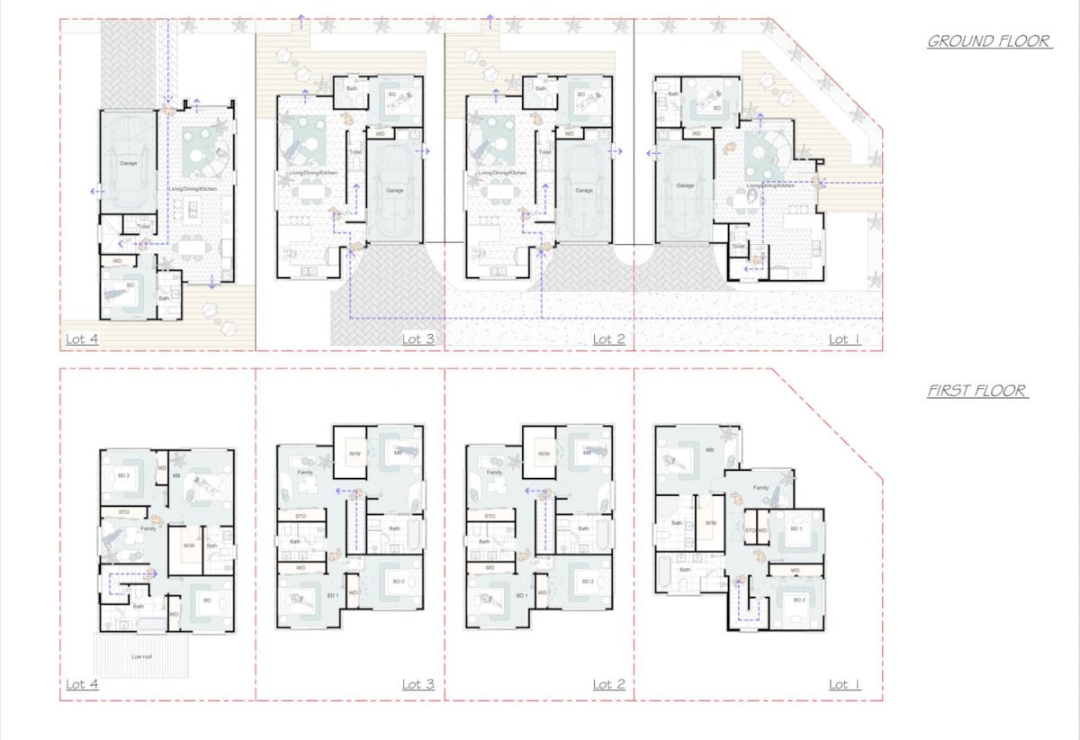 162m2 Brandnew standalone 4 beds 3.5 baths home with garage, 3A Estuary Road, Weymouth, Auckland