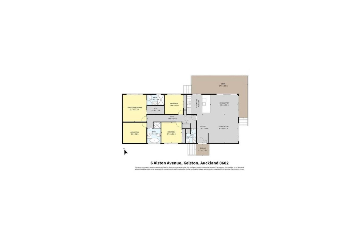 428m2 section, 4 beds 2.5 baths house with car parks, walks to schools, 6A Alston Avenue, Kelston, Auckland
