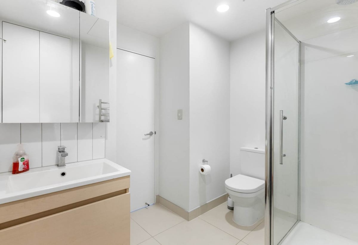 Auckland Girls’ Grammar School zone, 50m2 2 beds 1 bath apartment, 1207/15 Union Street, City Centre, Auckland