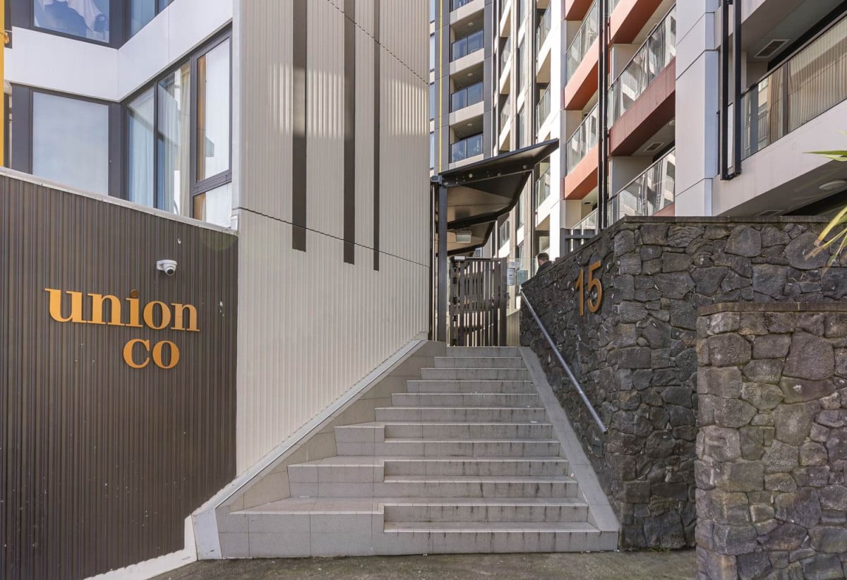Auckland Girls’ Grammar School zone, 50m2 2 beds 1 bath apartment, 1207/15 Union Street, City Centre, Auckland