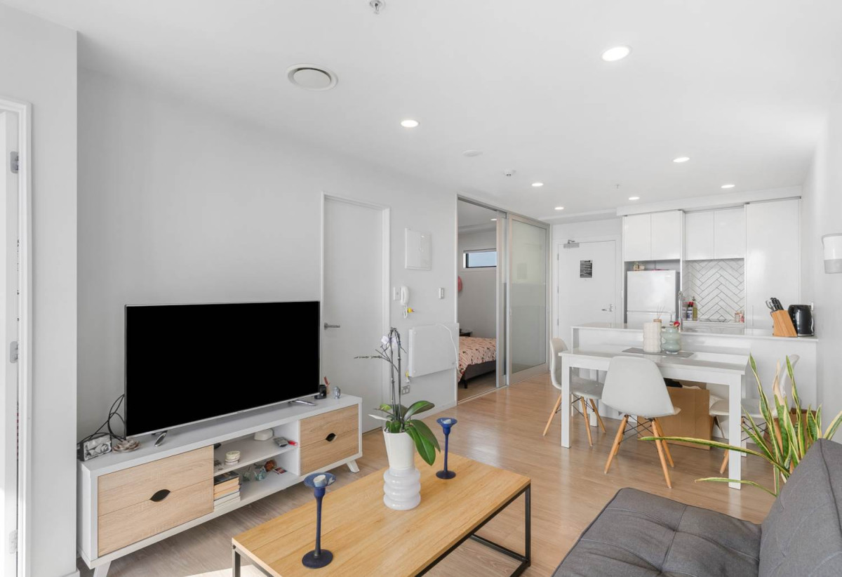 Auckland Girls’ Grammar School zone, 50m2 2 beds 1 bath apartment, 1207/15 Union Street, City Centre, Auckland