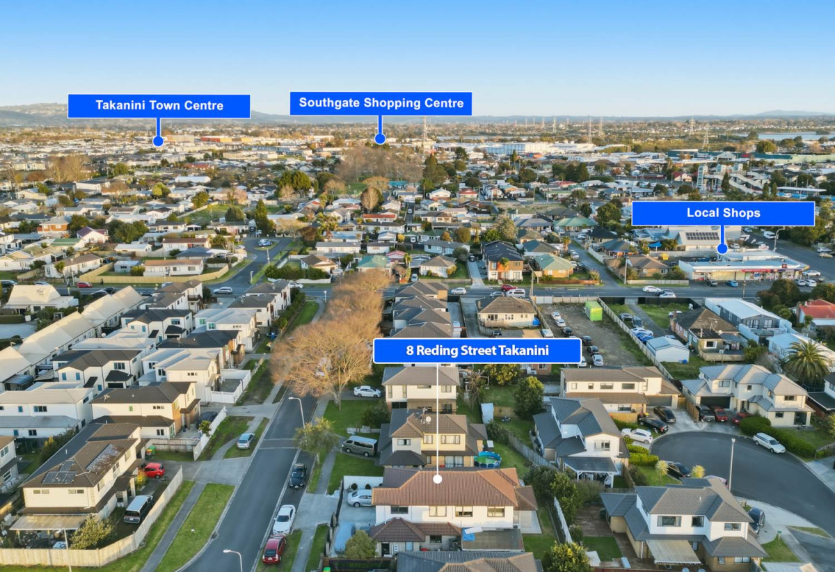 5 beds 3 baths house with double garage, 8 Reding Street, Takanini, Auckland
