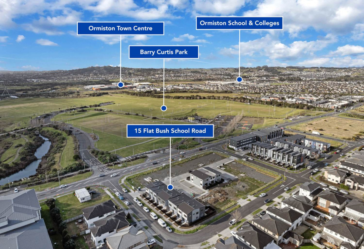 Directly Opposite Barry Curtis Park, Brandnew 3 beds 2.5 baths home with car park, Lot 29/15 Flat Bush School Road, Flat Bush, Auckland