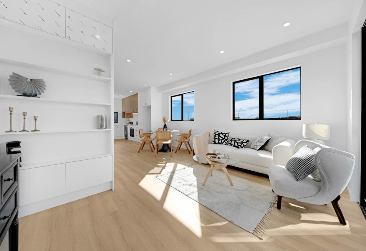 Directly Opposite Barry Curtis Park, Brandnew 2 beds + study room 1.5 baths home with car park, Lot 19/15 Flat Bush School Road, Flat Bush, Auckland