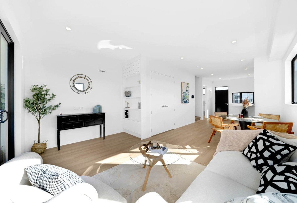 Directly Opposite Barry Curtis Park, Brandnew 2 beds + study room 1.5 baths home with car park, Lot 19/15 Flat Bush School Road, Flat Bush, Auckland