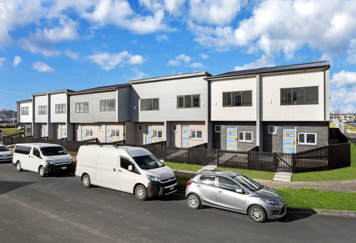 Directly opposite Barry Curtis Park, Brandnew 2 beds + study room 1.5 baths home with garage, walks to Ormiston schools, Lot 19-29/15 Flat Bush School Road, Flat Bush, Auckland
