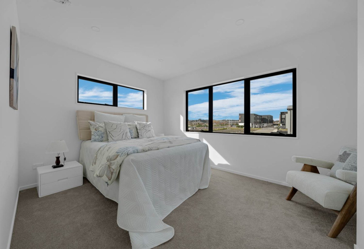 Directly opposite Barry Curtis Park, Brandnew 2 beds + study room 1.5 baths home with garage, walks to Ormiston schools, Lot 19-29/15 Flat Bush School Road, Flat Bush, Auckland