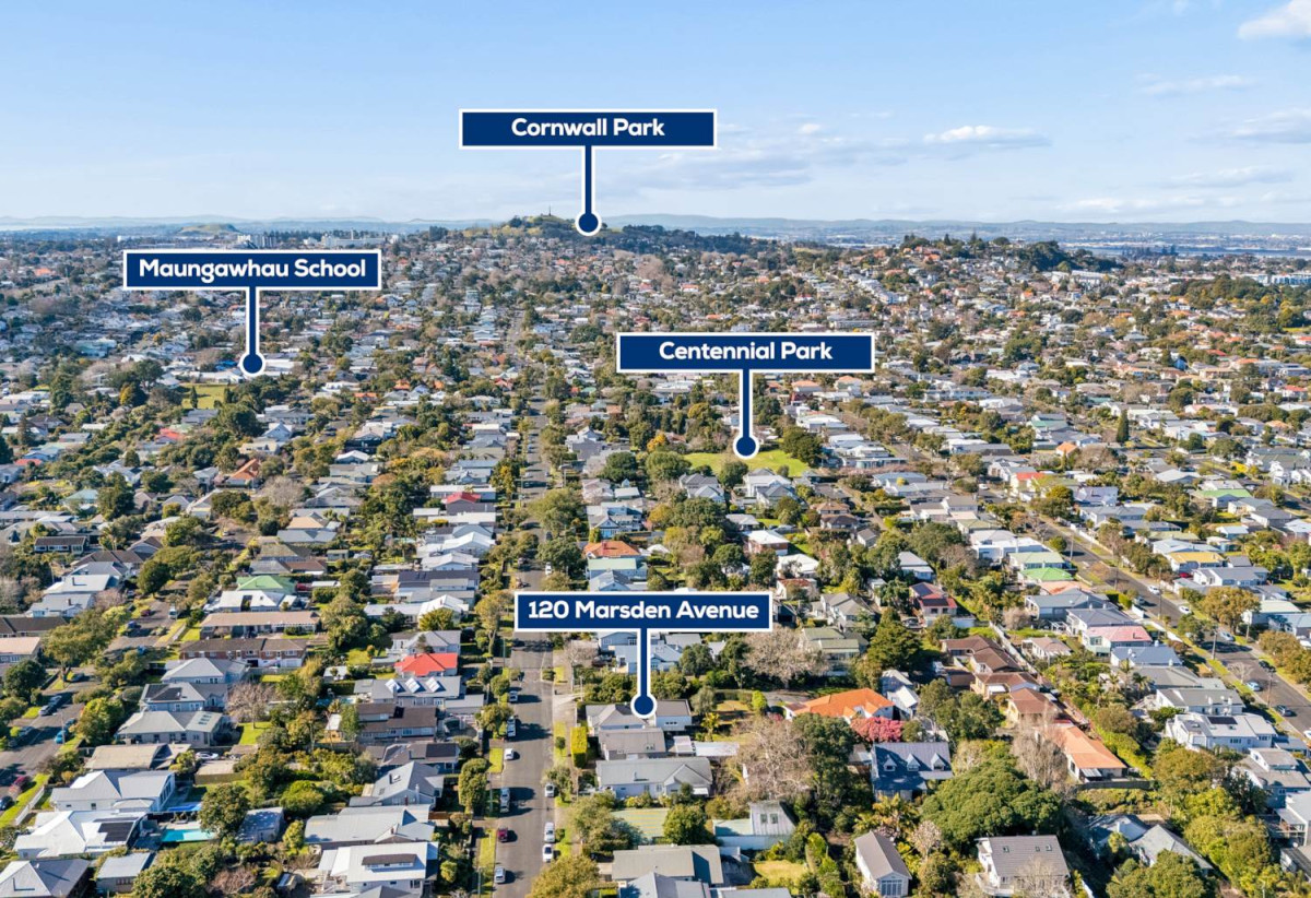635m2 section, Double Grammar school zone (MAGS & AGGS), 4 beds 2 baths house with car parks, 120 Marsden Avenue, Mt Eden, Auckland