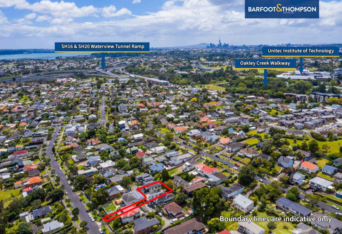 For rent, 5 beds 3 baths house with double garage, available 15th August, 24A Seaside Avenue, Waterview, Auckland